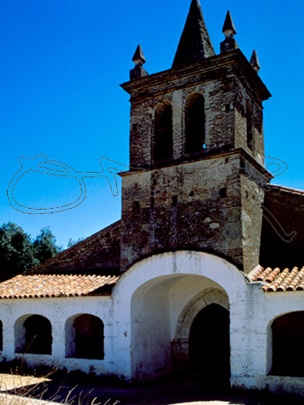 ERMITA S MAMES-FACHADA PRINCIPAL Y TORRE
AROCHE, EXTERIOR
HUELVA