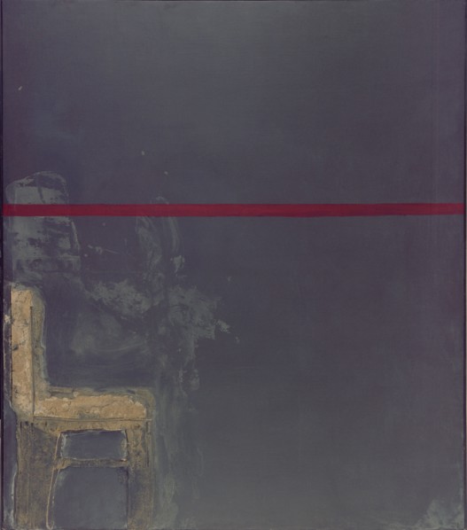 TAPIES ANTONI 1923-
LA LIGNE ROUGE 1963
VALENCIA, IVAM
VALENCIA