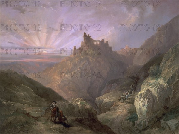 PEREZ VILLAAMIL JENARO 1807/54
GARGANTAS DE LAS ALPUJARRAS-O/L 97,5 X 129 CM
MADRID, FUNDACION