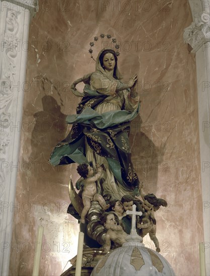 VERGARA IGNACIO 1715/1776
CAPILLA DEL SAGRARIO - INMACULADA
CADIZ, CATEDRAL
CADIZ