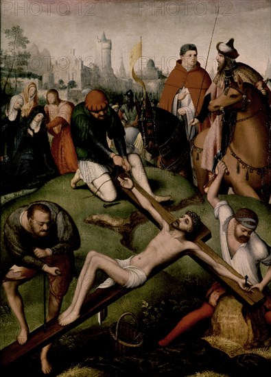 COFFERMANS MARCELLUS
TRIPTICO LA CRUCIFIXION-TABLA CENTRAL-DET CRISTO CLAVADO EN CRUZ-CONJ