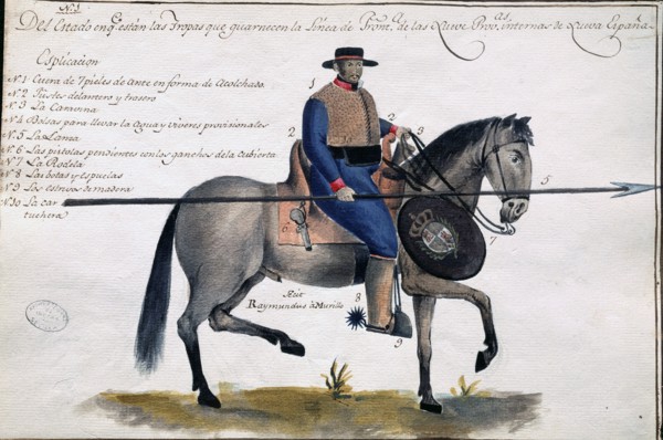 Spanish soldier from New Spain