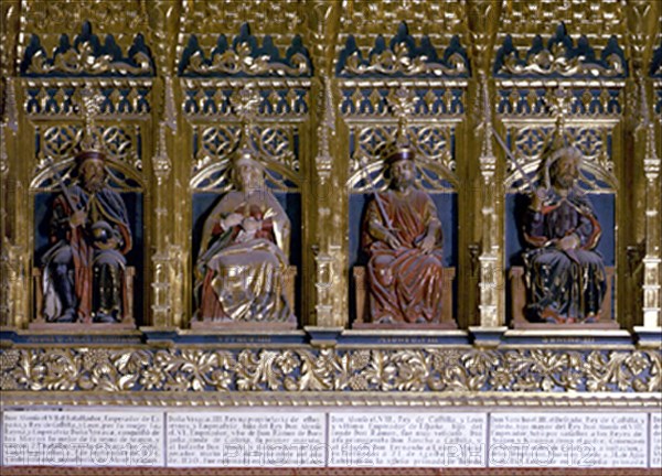 REYES DE LEON ALONSO VII URRACA IV ALONSO VIII SANCHOIII
SEGOVIA, ALCAZAR
SEGOVIA

This image