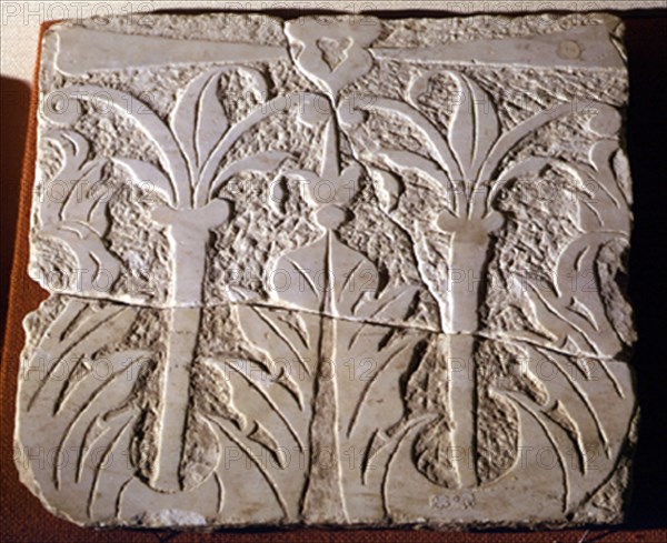 RELIEVE CON DECORACION VEGETAL
GRANADA, MUSEO ARQUEOLOGICO/C CASTRIL
GRANADA

This image is not