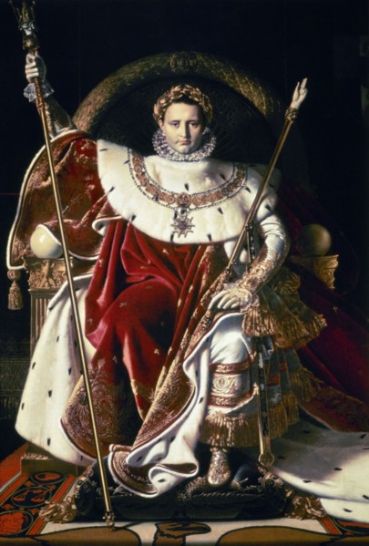 Ingres, Napoléon Ier sur le trône impérial