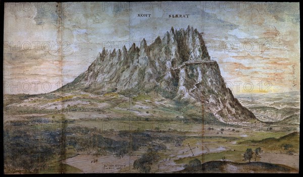 WYNGAERDE ANTON VAN DEN ?/1571
MONTE DE MONSERRAT-1563-428X713MM-DIBUJO AGUADA
VIENA, BIBLIOTECA