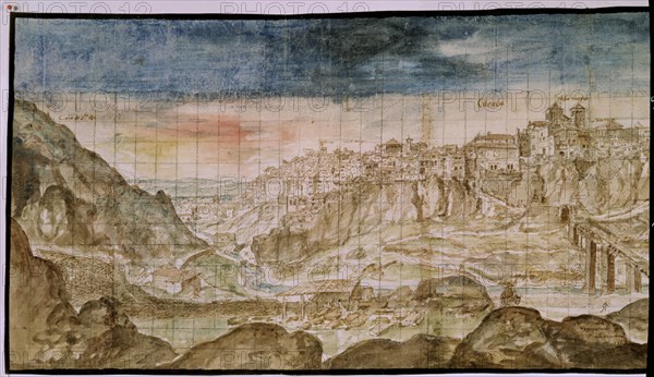 WYNGAERDE ANTON VAN DEN ?/1571
CUENCA-1565-DIBUJO-AGUADA-355X1110MM
VIENA, BIBLIOTECA
