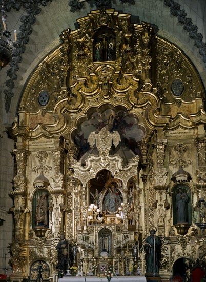 RETABLO MAYOR-BARROCO
ALCALA REAL, IGLESIA DE LA CONSOLACION
JAEN

This image is not