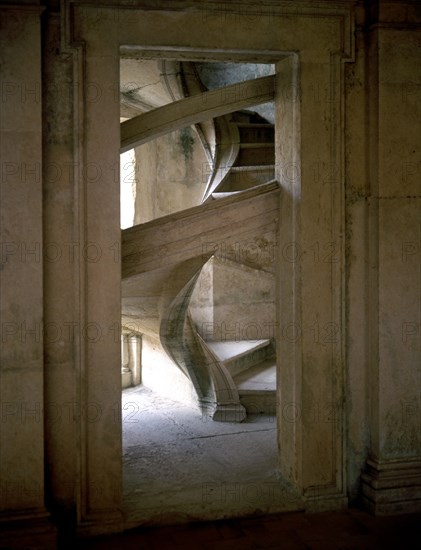 TORRALVA DIEGO
ESCALERA DE CARACOL DEL GRAN CLAUSTRO O CLAUSTRO DE LOS FELIPES - 1557/66
TOMAR,