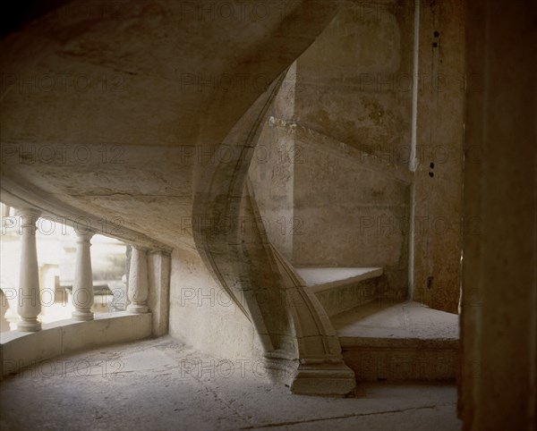 TORRALVA DIEGO
ESCALERA DE CARACOL DEL GRAN CLAUSTRO O CLAUSTRO DE LOS FELIPES - 1557/66
TOMAR,