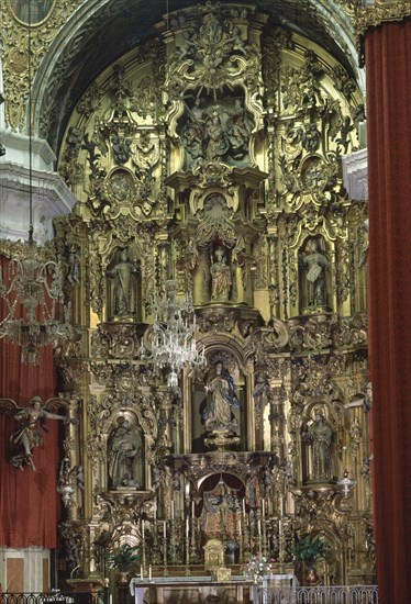 RETABLO MAYOR BARROCO
CADIZ, IGLESIA DE SAN FRANCISCO
CADIZ