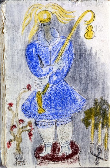 GARCIA LORCA FEDERICO 1898/1936
DIBUJO-SANTIAGO PEREGRINO
MADRID, FUNDACION GARCIA