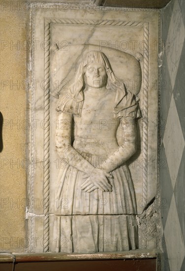 LAUDA SEPULCRAL DE MARIA DE ESPINOLA-S XVI-RENACIM
JEREZ DE LA FRONTERA, IGLESIA DE SAN