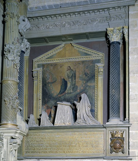 SEPULCRO DE LA CONDESA DE NIEBLA-S XVI-RENACIMI
SANLUCAR DE BARRAMEDA, IGLESIA DE SANTO