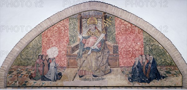 NADALES
SAN GREGORIO OSETANO-PINTURA S XVI-RENACIM
ALCALA DEL RIO, IGLESIA DE SAN