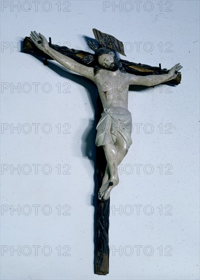 CRISTO CRUCIFICADO-GOTICO
CARMONA, IGLESIA DE SAN BARTOLOME
SEVILLA

This image is not