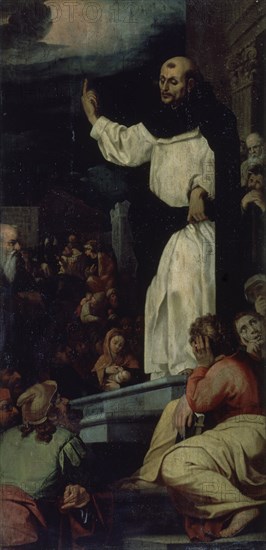RIBALTA FRANCISCO 1565/1628
PREDICACION DE SAN VICENTE FERRER
ALGEMESI, IGLESIA