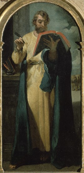 RIBALTA FRANCISCO 1565/1628
SAN MARCOS EVANGELISTA-PINTURA BARROCA-ESCUELA VALENCIANA
ALGEMESI,