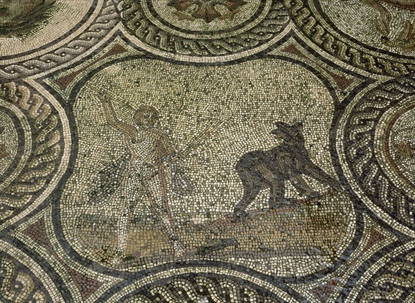 MOSAICO ROMANO-DETALLE ARKAS Y CALIPSO
SEVILLA, CASA CONDESA LEBRIJA
SEVILLA

This image is not
