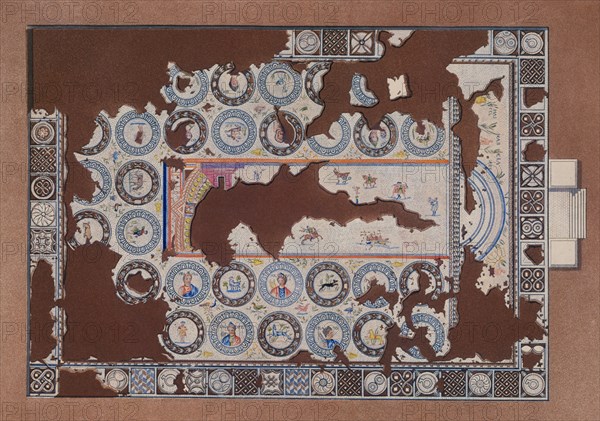 LAM-NECROPOLIS ITALICA-MOSAICO DEL CIRCO-RECONS
SEVILLA, MUSEO ARQUEOLOGICO
SEVILLA

This image