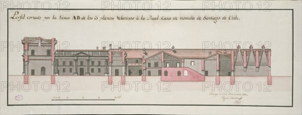 PLANO - CASA MONEDA SANTIAGO CHILE - MP PERU CHILE 241
SEVILLA, ARCHIVO INDIAS
SEVILLA

This
