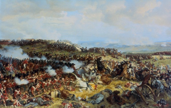 ALLAN W
LA BATALLA DE WATERLOO - 1815
LONDRES, MUSEO WELLINGTON/ASPLEY HOUSE
INGLATERRA

This