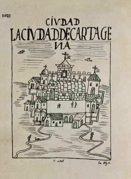 Poma de Ayala, The city of Cartagena