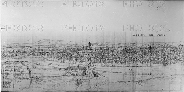 WYNGAERDE ANTON VAN DEN ?/1571
MEDINA DEL CAMPO-300X1250 MM-LAPIZ NEGRO-1570
VIENA, BIBLIOTECA