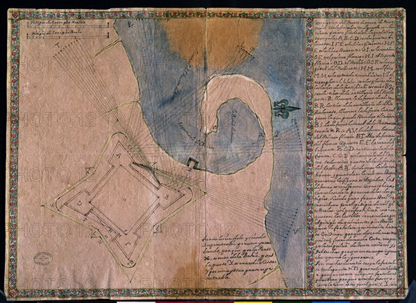 PUERTO DE OMOA EN 1723-MAPAS GUATEMALA 19- URBANISMO HISPANOAMERICANO S XVIII
SEVILLA, ARCHIVO