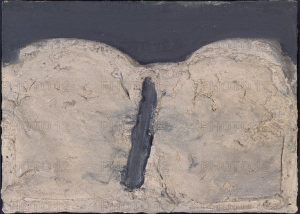 TAPIES ANTONI 1923-
PINTURA-TECNICA MIXTA-ARENA OLEO