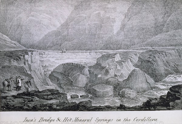MIERS
TRAVELS IN CHILE-PUENTE DE LOS INCAS
Madrid, Academy of History