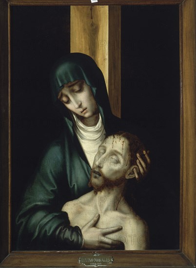 MORALES LUIS DE 1515/1586
LA PIEDAD-OLEO/TABLA-72X50 CMS- S XVI
BILBAO, MUSEO BELLAS