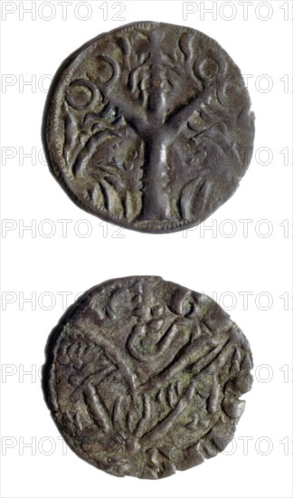 MONEDAS DE 1 DINERO-REVERSO-EPOCA DE FERNANDO III-AÑO 1199-1252
MADRID, CASA DE LA