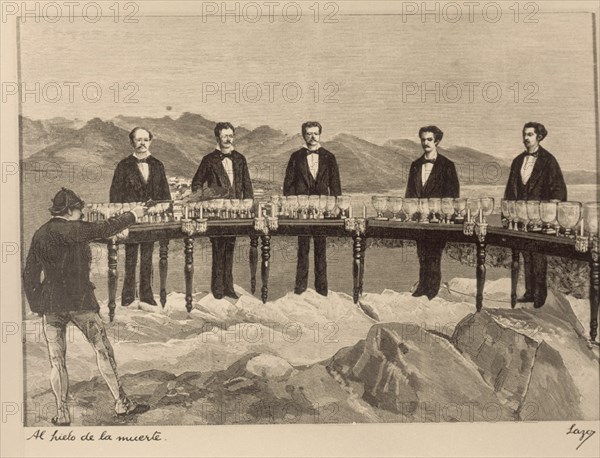 LAZO AGUSTIN
EL HIELO DE LA MUERTE-1932-6-17X22,5 CM-COLLAGE
MEXICO DF, CENTRO ARTE