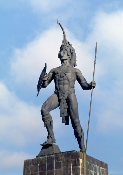 Monument à Cuauhtémoc, le dernier empereur aztèque