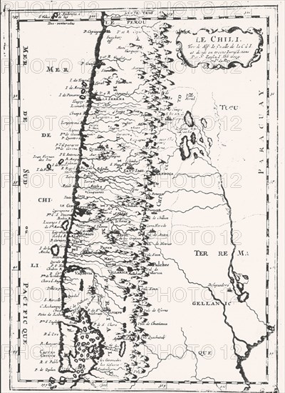 GRABADO-MAPA DE CHILE- S XVII
MADRID, BIBLIOTECA NACIONAL H AMERICA
MADRID

This image is not