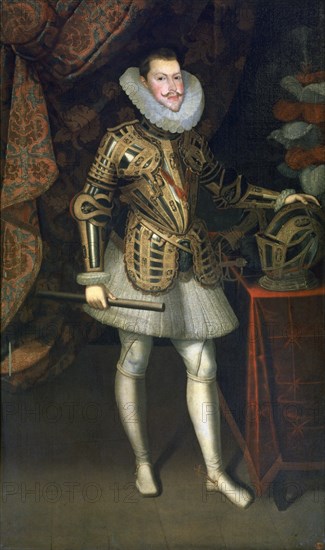 ANONIMO SIGLO XVII
FELIPE III-ANONIMO 1610
PARIS, ESCUELA DANZA MODERN
FRANCIA

This image is