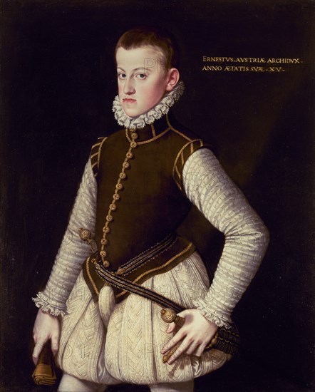 SANCHEZ COELLO ALONSO 1531/88
ARCHIDUQUE ERNESTO DE AUSTRIA-1567
LONDRES, HAMPTON COURT
