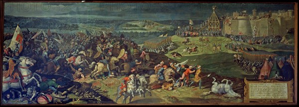 CARDUCHO VICENTE 1576/1638
TOMA DE ANTEQUERA 16 SEPT 1410 POR EL INFANTE D FERNANDO
MADRID, MUSEO