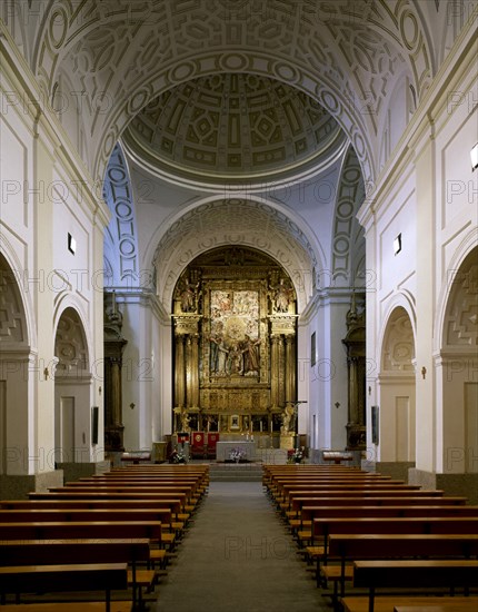IGLESIA-INTERIOR HACIA LA CABECERA
AVILA, MONASTERIO DE SANTA TERESA
AVILA

This image is not