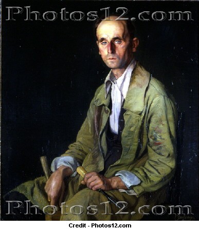 ZULOAGA IGNACIO 1870-1945
RETRATO DEL ESCULTOR BEOBIDE-1936-OLEO/LINZO-103 X 92 CM
ZUMAYA, MUSEO