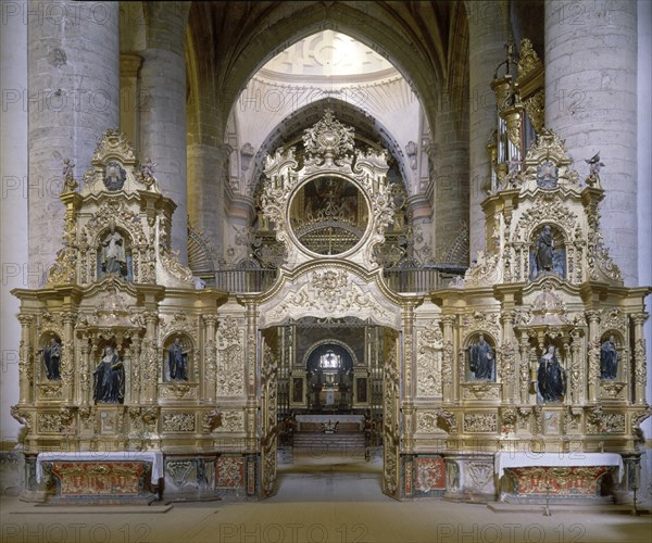 TRASCORO DE LA IGLESIA - S XVIII -
SAN MILLAN DE LA COGOLLA, MONASTERIO YUSO
RIOJA

This image