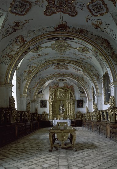 BERRUGUETE ESCUELA
SACRISTIA-BARROCO RECARGADO-BOVEDAS CAÑON CON ARCOS FAJONES
SAN MILLAN DE LA