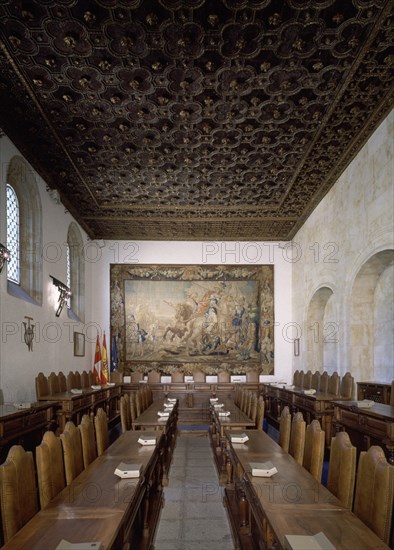 SALA DE REUNIONES CON TAPIZ AL FONDO-
SALAMANCA, UNIVERSIDAD
SALAMANCA

This image is not