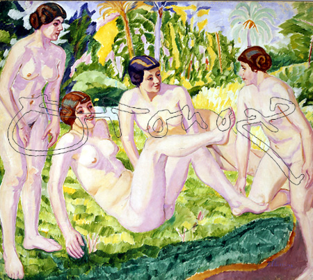 Iturrino, Femmes nues à la campagne