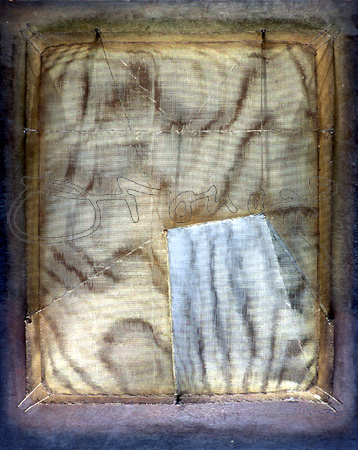 RIVERA HERNANDEZ MANUEL 1927-
METAMORFOSIS-1959-100X73 CM-TELA METALICA/BASTIDOR MADERA
MADRID,
