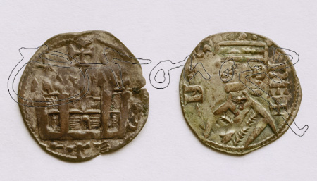 MONEDA REINADO ALFONSO VIII-VELLON DE CUENCA-ANVERSO (IZ) Y REVERSO (DH) - AÑO 1155/1214
MADRID,