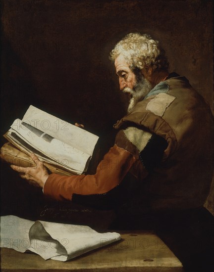 RIBERA JOSE DE 1591/1652
ANAXAGORAS - FILOSOFO GRIEGO
ZURICH, COLECCION PARTICULAR
SUIZA

This