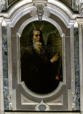 RIBERA JOSE DE 1591/1652
INTERIOR DE LA IGLESIA - MOISES-1638-
NAPOLES, CARTUJA DE SAN