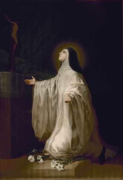 Goya, Portrait de Sainte Lutgarde